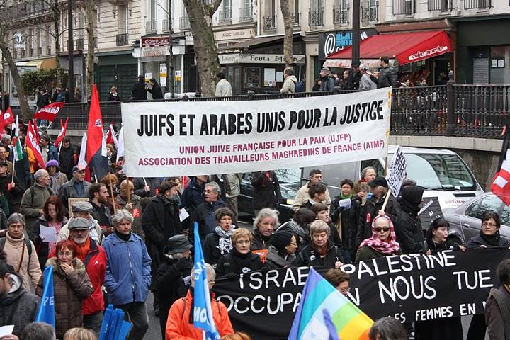 Résolution au Congrès des Juifs Européens pour une Paix Juste Barricades